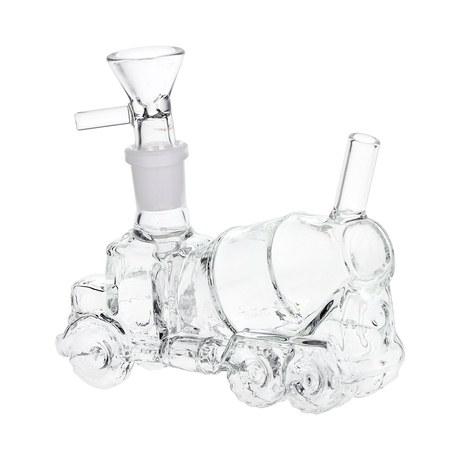 SeshGear novelty cement truck water pipe with a fixed diffuser downstem and a 14mm female joint