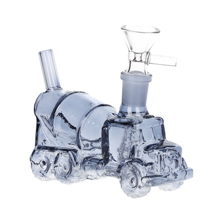SeshGear cement truck bong bundle with hang tag, built for dry herb sessions in a compact size