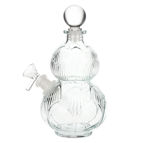 SeshGear Clear Vintage Gourd Glass Water Pipe | 8" | 14mm F