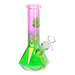 SeshGear Diamond Base Beaker Ombre Glass Water Pipe | 7.75" | 14mm F