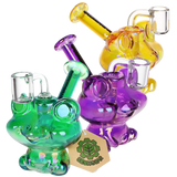 SeshGear Electro Frog Glass Dab Rig | 4.5" | 14mm F | Colors Vary