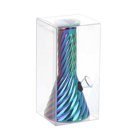 SeshGear Glass Mini Water Pipe | 6" | Grommet | Assorted Styles | 6ct Display