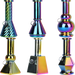 SeshGear Glass Mini Water Pipe | 6" | Grommet | Assorted Styles | 6ct Display