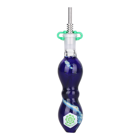 Compact SeshGear dab straw set for wax and concentrates, includes titanium tips with a joint clip