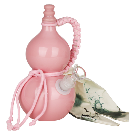 SeshGear Gourd Glass Water Pipe | 7.75" | 14mm F | Colors Vary