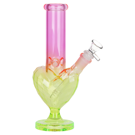 SeshGear 9.5 inch borosilicate water pipe with a straight neck and a 3-pinch ice catcher for cooler hits
