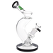 SeshGear Hip Check Curved Glass Water Pipe | 7.75" | 14mm F