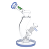 SeshGear Hip Check Curved Glass Water Pipe | 7.75" | 14mm F