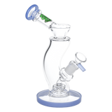SeshGear Hip Check Curved Glass Water Pipe | 7.75" | 14mm F