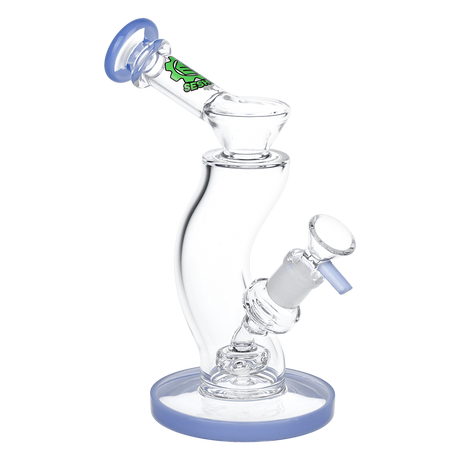 SeshGear Hip Check Curved Glass Water Pipe | 7.75" | 14mm F