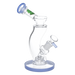 SeshGear Hip Check Curved Glass Water Pipe | 7.75" | 14mm F