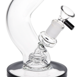 SeshGear Hip Check Curved Glass Water Pipe | 7.75" | 14mm F