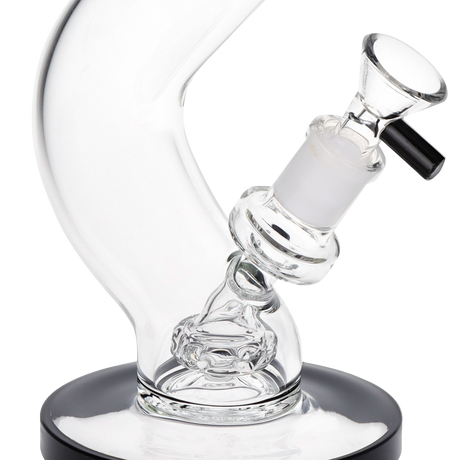 SeshGear Hip Check Curved Glass Water Pipe | 7.75" | 14mm F