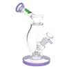 SeshGear Hip Check Curved Glass Water Pipe | 7.75" | 14mm F