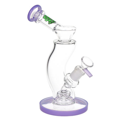 SeshGear Hip Check Curved Glass Water Pipe | 7.75" | 14mm F