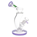 SeshGear Hip Check Curved Glass Water Pipe | 7.75" | 14mm F