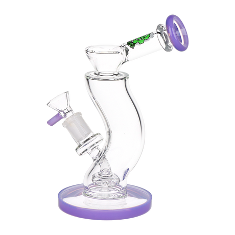 SeshGear Hip Check Curved Glass Water Pipe | 7.75" | 14mm F