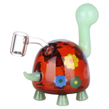 SeshGear Hippy Turtle novelty dab rig shaped like a cute turtle with a fixed diffuser downstem and 14mm joint