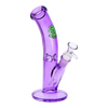 SeshGear Lean Back Bent Tube Colored Glass Water Pipe | 9" | 14mm F