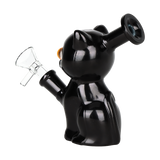 SeshGear Mesmerizing Kitty Glass Water Pipe | 4.75" | 14mm F | Assorted Colors | 2pc Set