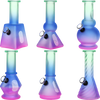SeshGear Glass Mini Water Pipe | 6" | Grommet | Assorted Styles | 6ct Display