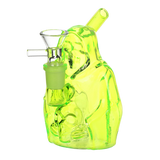 SeshGear Nocturnal Nightmare Glass Water Pipe | 4.5" | 14mm F | Assorted Colors | 4ct Bundle