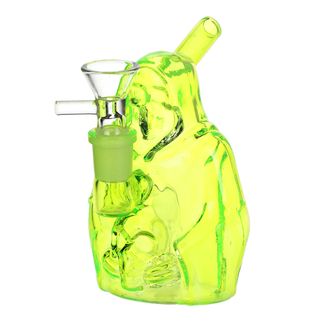 SeshGear Nocturnal Nightmare Glass Water Pipe | 4.5" | 14mm F | Assorted Colors | 4ct Bundle