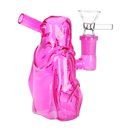 SeshGear Nocturnal Nightmare Glass Water Pipe | 4.5" | 14mm F | Assorted Colors | 4ct Bundle