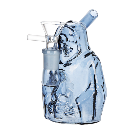 SeshGear Nocturnal Nightmare Glass Water Pipe | 4.5" | 14mm F | Assorted Colors | 4ct Bundle