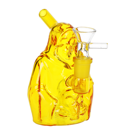 SeshGear Nocturnal Nightmare Glass Water Pipe | 4.5" | 14mm F | Assorted Colors | 4ct Bundle