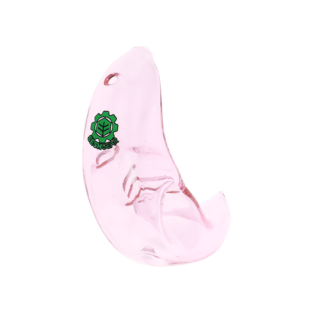 SeshGear Over the Moon Glass Hand Pipe | 3.75"