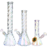 SeshGear Positive Twist Beaker Glass Water Pipe | 14mm F