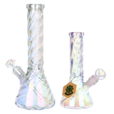 SeshGear Positive Twist Beaker Glass Water Pipe | 14mm F