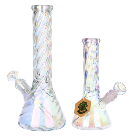 SeshGear Positive Twist Beaker Glass Water Pipe | 14mm F