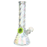 SeshGear Positive Twist Beaker Glass Water Pipe | 14mm F