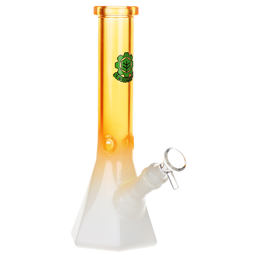 SeshGear Prismatic Bliss Ombre Glass Water Pipe | 10" | 14mm F