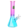SeshGear Prismatic Bliss Ombre Glass Water Pipe | 10" | 14mm F