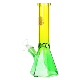 SeshGear Prismatic Bliss Ombre Glass Water Pipe | 10" | 14mm F