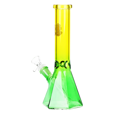 SeshGear Prismatic Bliss Ombre Glass Water Pipe | 10" | 14mm F