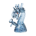SeshGear Rising Dragon Glass Water Pipe | 6.75" | 14mm F