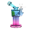 SeshGear Roboto Ombre Glass Water Pipe | 5.25" | 10mm F