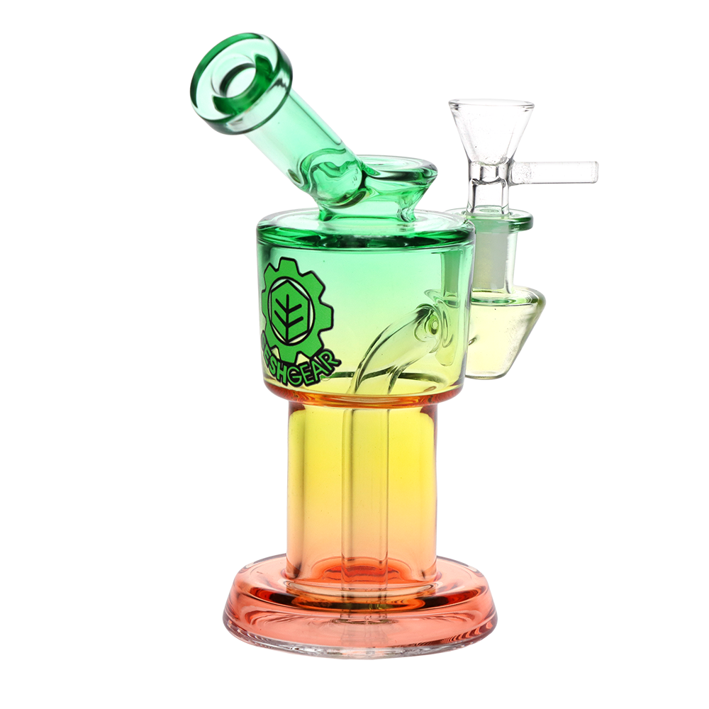 SeshGear Roboto Ombre Glass Water Pipe | 5.25" | 10mm F