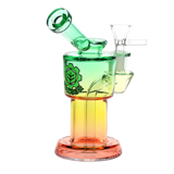 SeshGear Roboto Ombre Glass Water Pipe | 5.25" | 10mm F