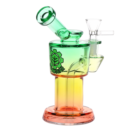 SeshGear Roboto Ombre Glass Water Pipe | 5.25" | 10mm F