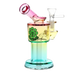 SeshGear Roboto Ombre Glass Water Pipe | 5.25" | 10mm F