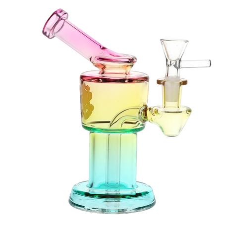 SeshGear Roboto Ombre Glass Water Pipe | 5.25" | 10mm F
