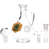 SeshGear Rounded Vintage Glass Water Pipe | 7.75" | 14mm F