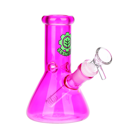 SeshGear Shorty Beaker Color Glass Water Pipe | 5.75" | 14mm F