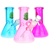 SeshGear Shorty Beaker Color Glass Water Pipe | 5.75" | 14mm F