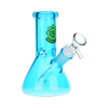 SeshGear Shorty Beaker Color Glass Water Pipe | 5.75" | 14mm F